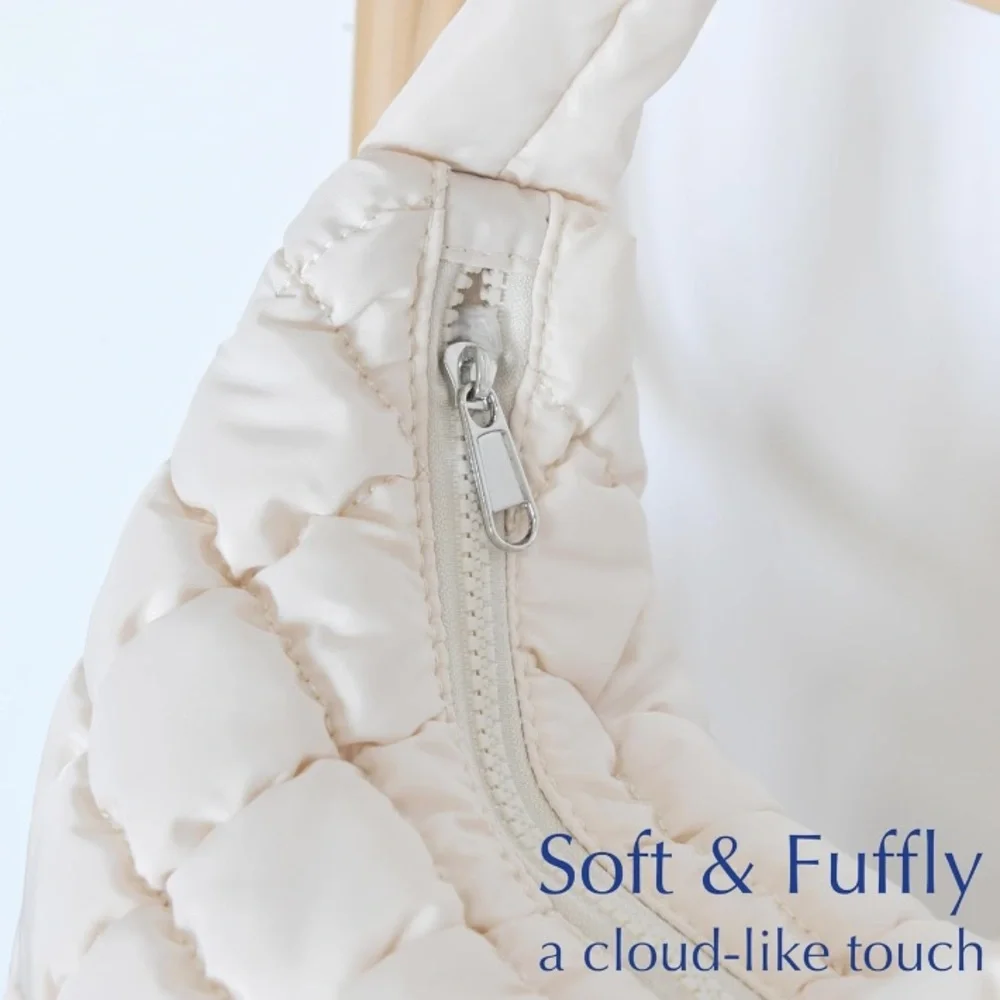 Puffer Quilted Shoulder Bag